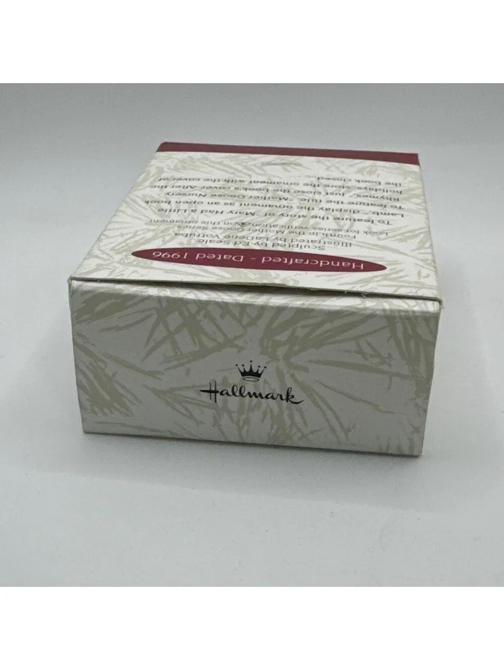 Hallmark Ornament: 1996 Mary had a Little Lamb With Box
